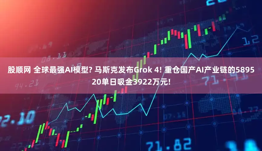 股顺网 全球最强AI模型? 马斯克发布Grok 4! 重仓国产AI产业链的589520单日吸金3922万元!